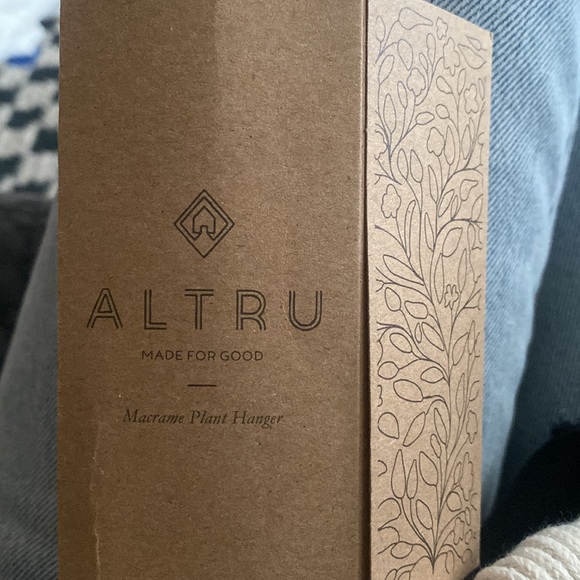 ALTRU Macrame Plant Hanger Rope Bohemian Decor - Picture 6 of 7